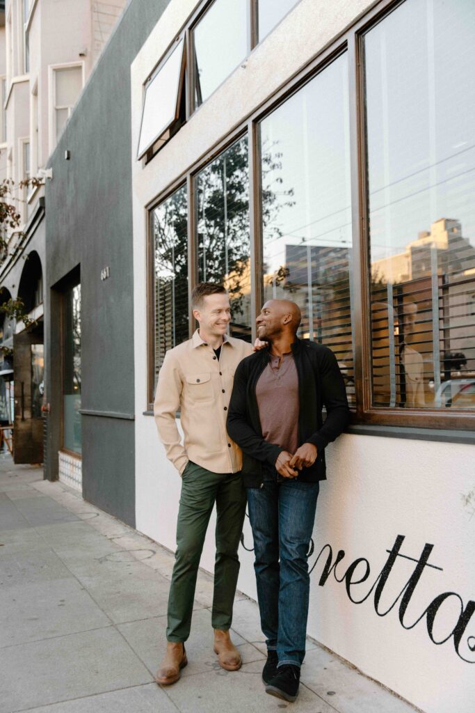 couples photoshoot in san francisco